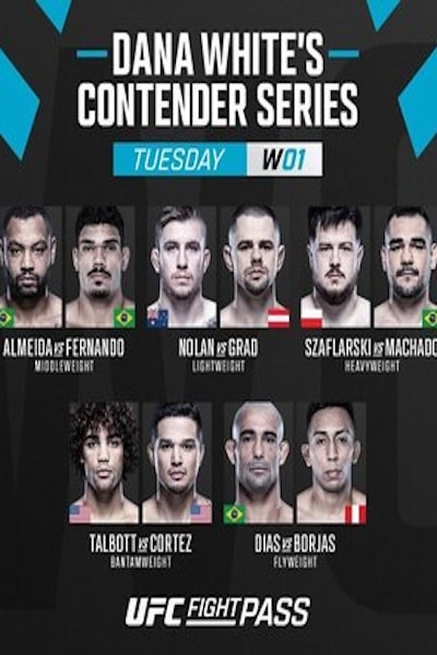 Dana Whites Contender Series Season 7 Watch For Free In Hd On Movies123 0975